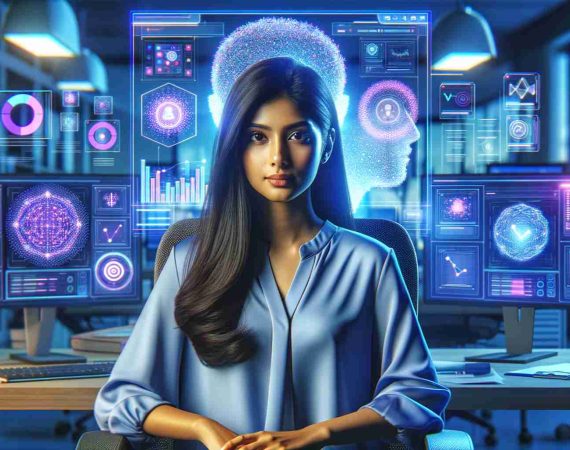 Uma imagem ilustrativa de Inteligência Artificial no Marketing para Criar Conteúdo
