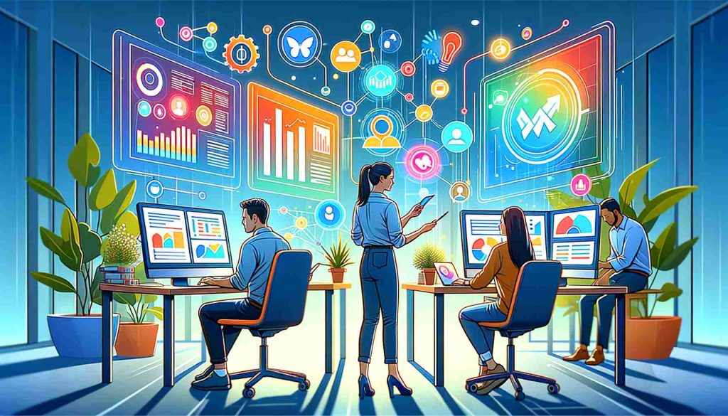 Uma imagem ilustrativa de Como Integrar CRM e Automação de Marketing para Melhorar a Experiência do Cliente