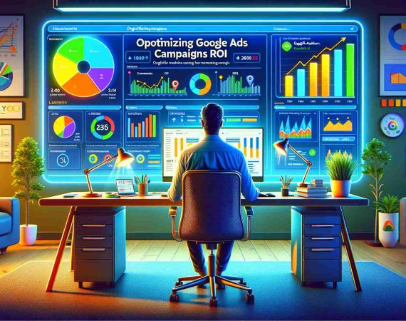 Uma imagem ilustrativa de Como Otimizar o ROI das Campanhas de Google Ads
