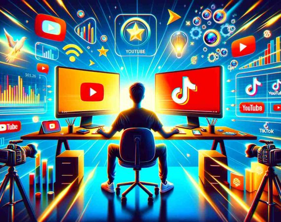 Uma imagem ilustrativa de Otimize Seus Vídeos para o Sucesso em Plataformas como YouTube e TikTok