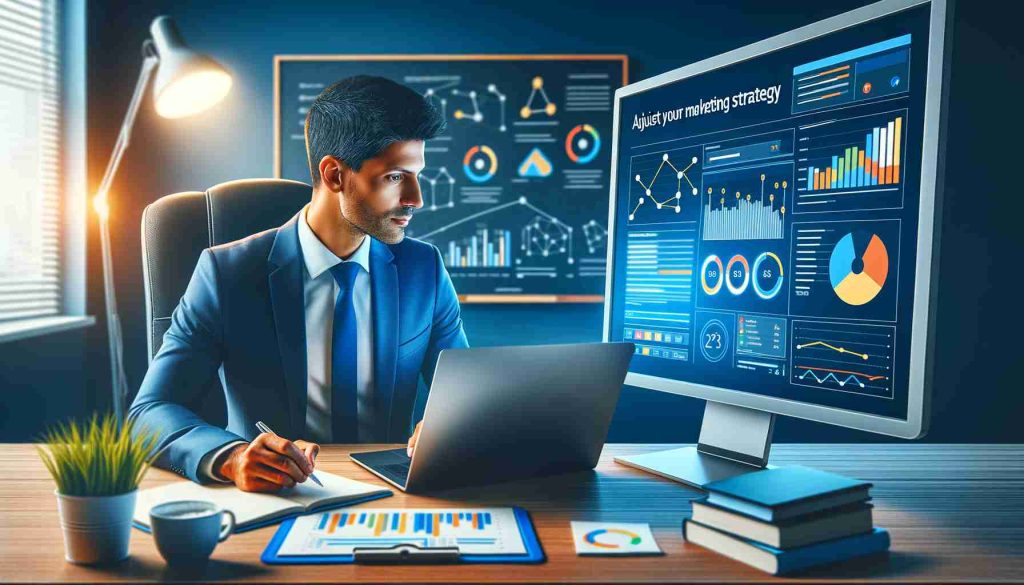 Uma imagem ilustrativa de Ajuste Sua Estratégia de Marketing com Google Analytics