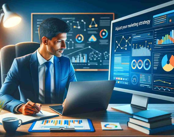 Uma imagem ilustrativa de Ajuste Sua Estratégia de Marketing com Google Analytics