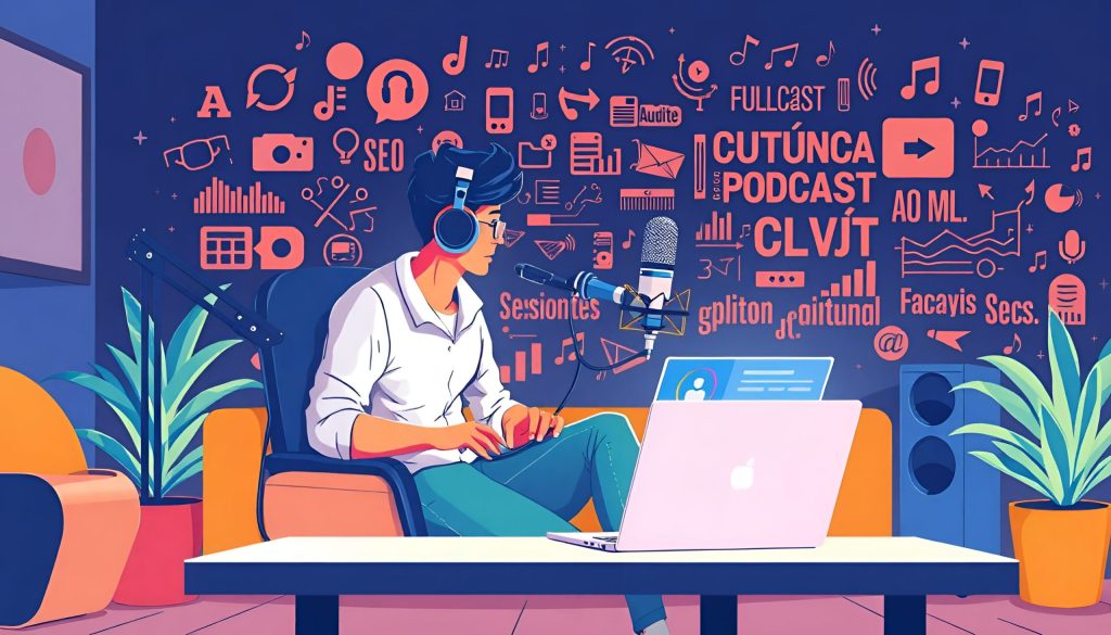 Uma imagem ilustrativa de Otimize Seu Podcast para Atrair e Engajar Ouvintes