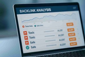 Uma imagem ilustrativa de Como Identificar Backlinks Falsos e Tóxicos