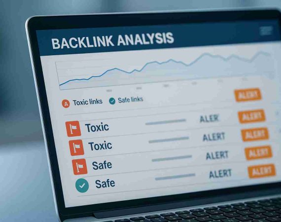 Uma imagem ilustrativa de Como Identificar Backlinks Falsos e Tóxicos