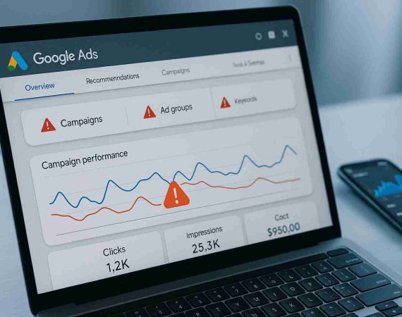 Uma imagem ilustrativa de Identificando Erros em Configurações de Google Ads